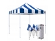 Stripe Blue/White